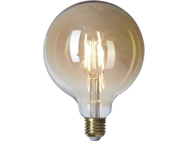 nielsen_light LED 4W GLOBE BASIC Ø125 H170 GYLDENT GLAS