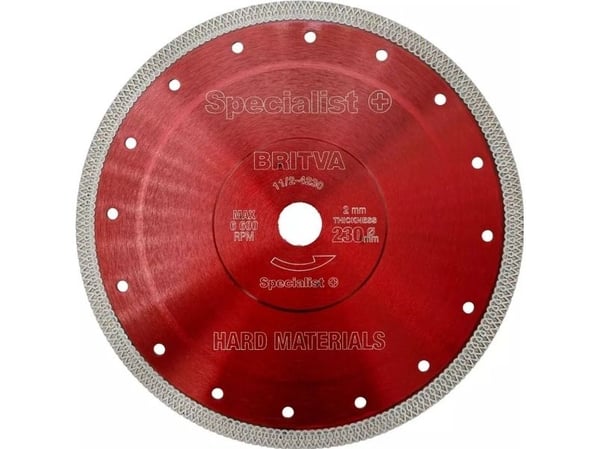 SPECIALIST+ diamantkapskive BRITVA, 230x2x22 mm