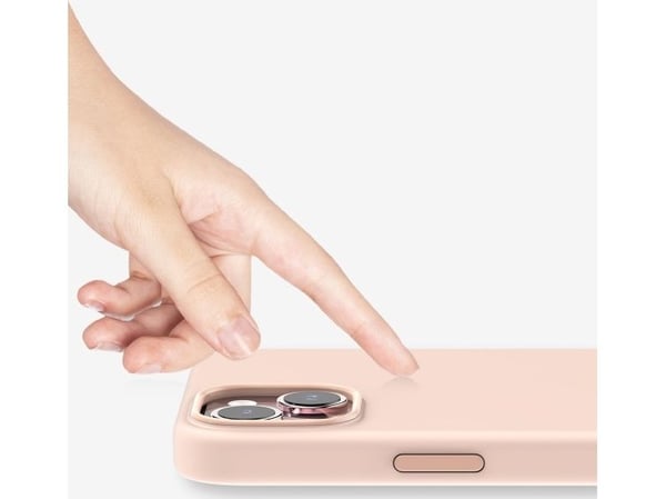 Deklas Araree etui Typoskin M til iPhone 15 Plus /14 Plus 6.7", rosa/sand pink AR20-01839B