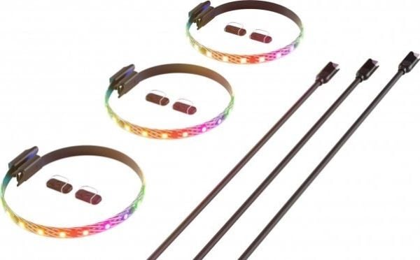 HYTE LS10 qRGB LED-lister 3-pakke