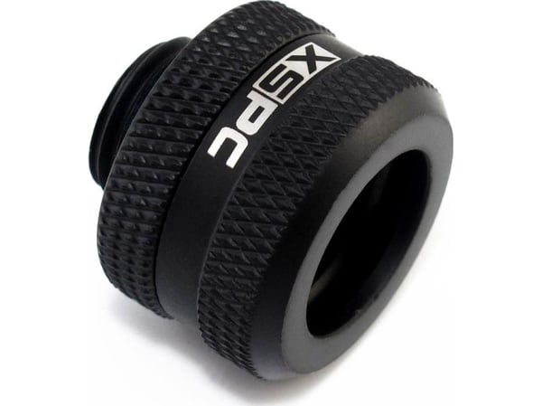 XSPC XSPC-liitäntä G1/4" 14mm kovaan putkeen, musta matta - 8 kpl