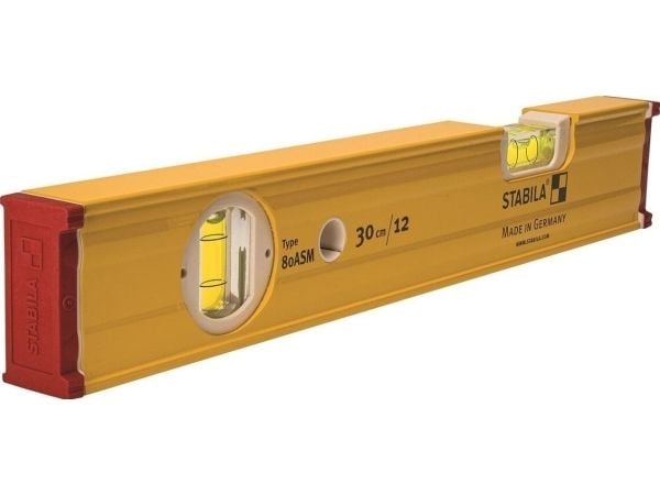 Stabila vaterpas 30 cm med magnet