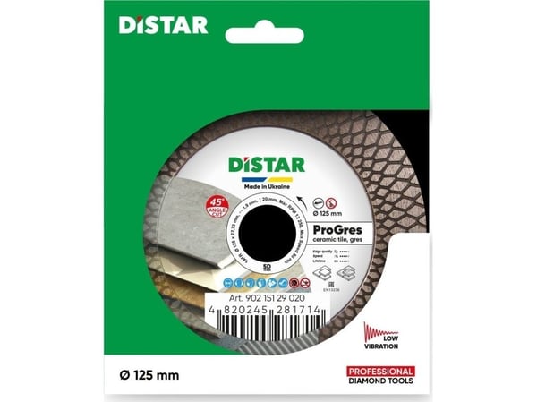 DISTAR diamantblade PRO GRES 125 x 1,9 x 8/20 x 22,23 mm