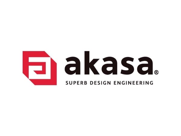 Akasa GRM40-30, Tuulettimen suodatin, musta, 40 mm, 40 mm, 80 x 80 x 5 mm, 1 kpl
