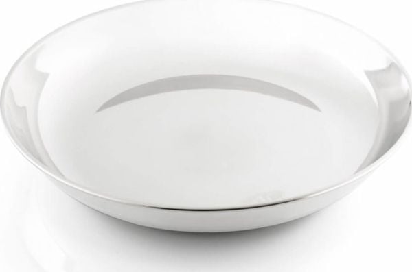 GSI Outdoors GSI Glacier Stainless Deep Plate, Personlig, Rustfritt stål, Rund, Rustfritt stål, 21,8 cm, 35 mm