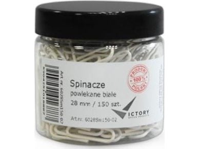 Victory Toimistotuote VICTORY OFFICE CINNERS 28MM 150 PACKS WHITE COVERED COVERED WHITE JAR LOW