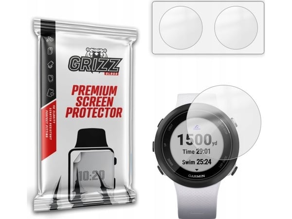 GrizzGlass matt skjermfolie PaperScreen til Garmin Swim 2