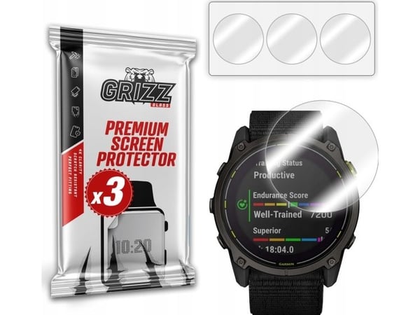 GrizzGlass Hydrogel Film for Garmin Enduro 3