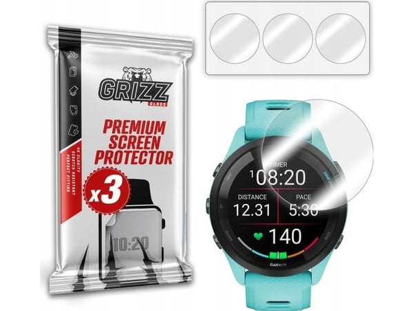 Hydrogel-film GrizzGlass Hydrofilm til Garmin Forerunner 265 46 mm