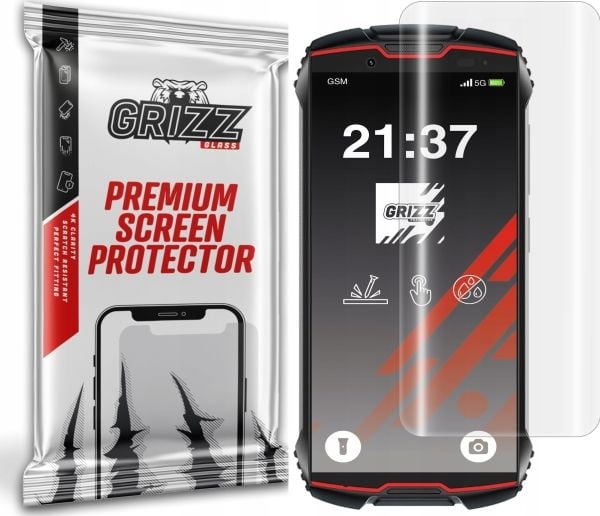 Folia hydrożelowa GrizzGlass Hydrofilm Cubot King Kong Mini 2 Pro -laitteeseen