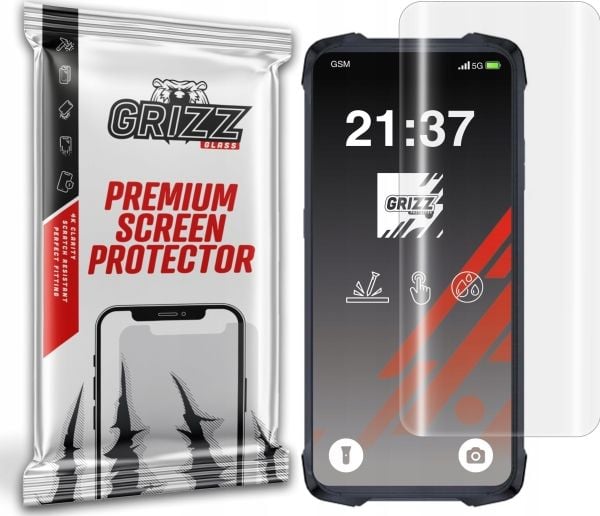 GrizzGlass Hydrofilm hydrogeelikalvo Cubot King Kong 9:lle