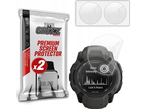 GrizzGlass CeramicFilm for Garmin Instinct 2X 50mm