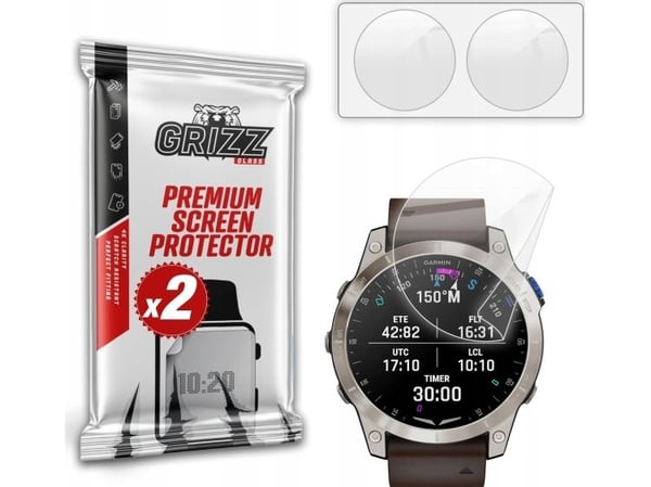 Keramisk film GrizzGlass CeramicFilm for Garmin D2 Mach 1 Pro 51mm