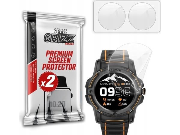 GrizzGlass keramisk film til Hammer Watch Plus