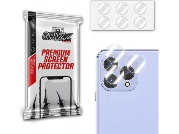 GrizzGlass hybridglass til kamerafeste GrizzGlass HybridGlass til Cubot P80