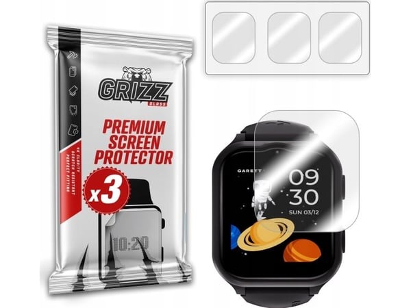 Hydrogelfilm GrizzGlass Hydrofilm til Garett Kids eSIM 4G