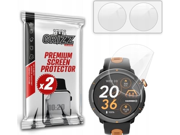 GrizzGlass keramisk film GrizzGlass CeramicFilm til Hammer Watch 2 Lite