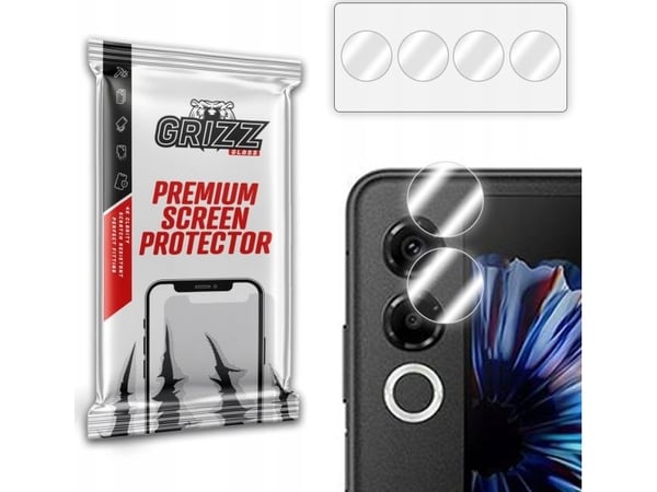 Inkludert i Nubia Flip 2 GrizzGlass HybridGlass-kamera Inkludert i Nubia Flip 2 GrizzGlass HybridGlass-kamera