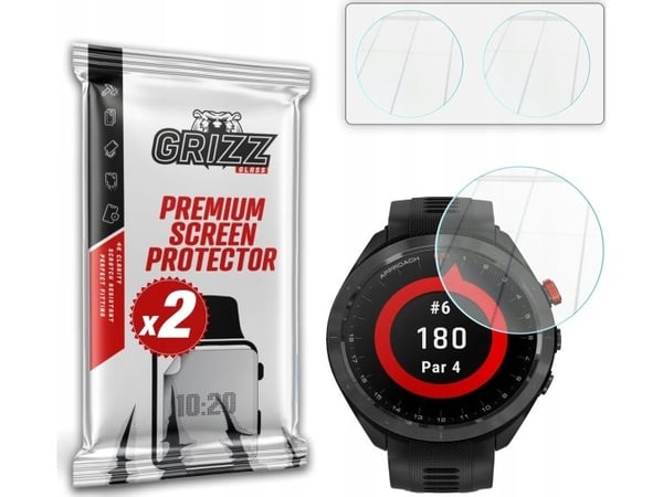GrizzGlass HybridGlass for Garmin Approach S70 47mm