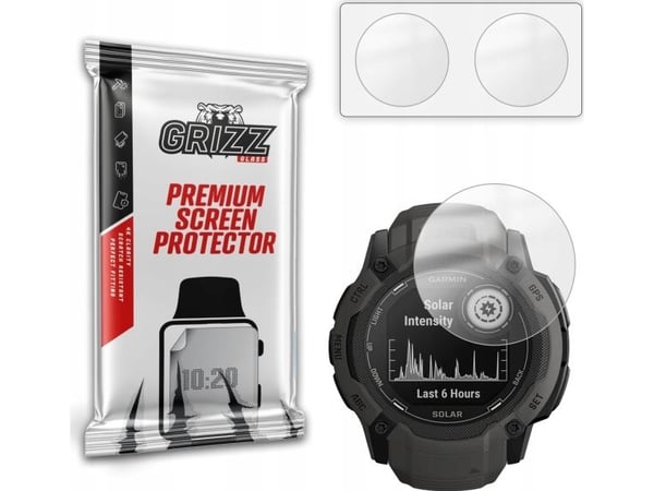 GrizzGlass matt folie PaperScreen til Garmin Instinct 2X 50 mm