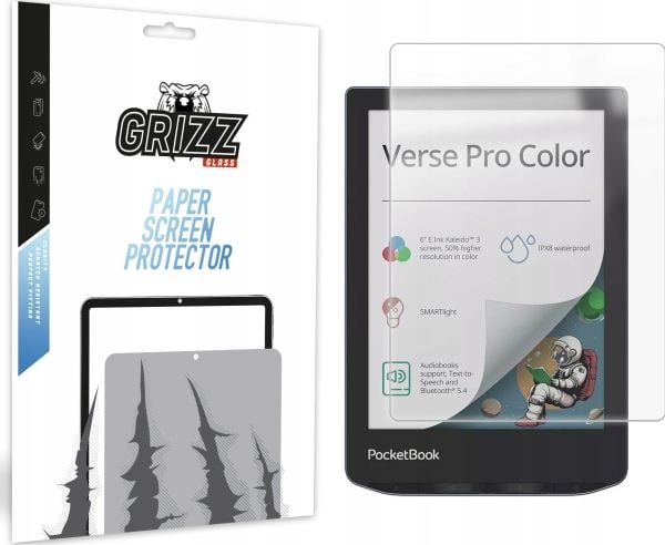 Matt folie GrizzGlass PaperScreen til Pocketbook Verse Pro
