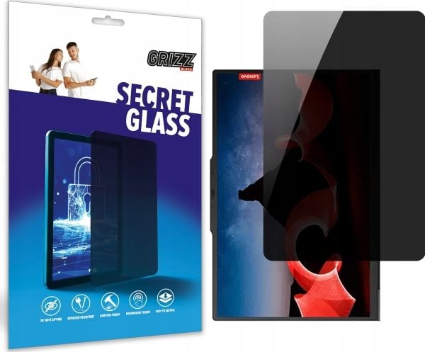 Personvernskjermingsglass GrizzGlass SecretGlass til Lenovo Ultrabook ThinkPad X1