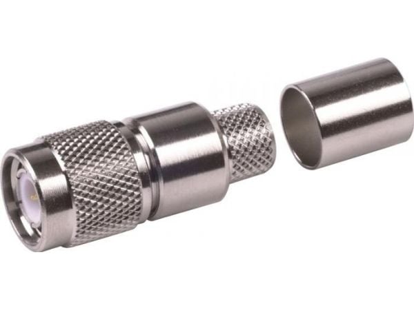 Ventev CON-05-400-CP, TNC, TNC, Hanstik, 50 ohm (O), Sølv, Messing