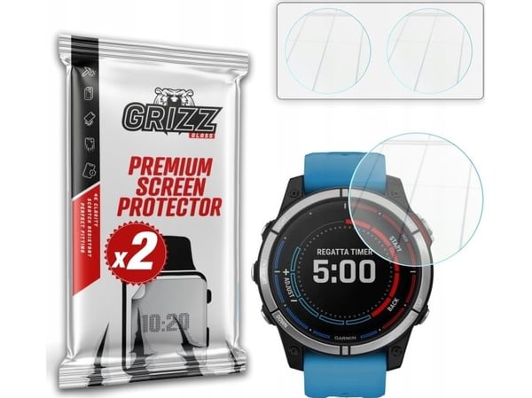 GrizzGlass HybridGlass for Garmin quatix 7 47mm