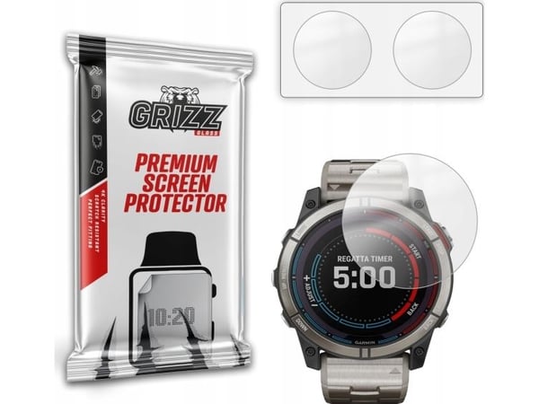 GrizzGlass PaperScreen Matt Folia for Garmin quatix 7X 51mm