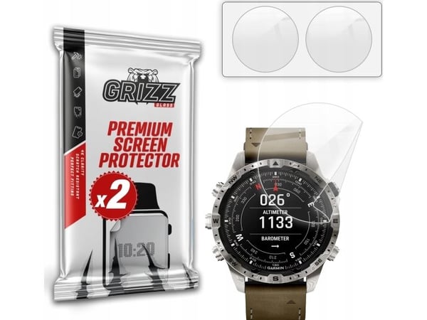 GrizzGlass keramisk folie til Garmin MARQ gen. 2