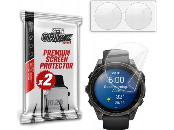 Keramisk film GrizzGlass CeramicFilm for Garmin Fenix 8 47mm