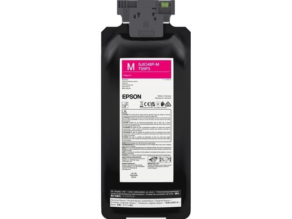 Epson T55P3 - 480 ml - magenta - original - boks - blekkpakke - for EPL C8000E