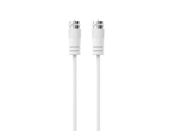 Sinox satellitkabel, 2,5 m, vit