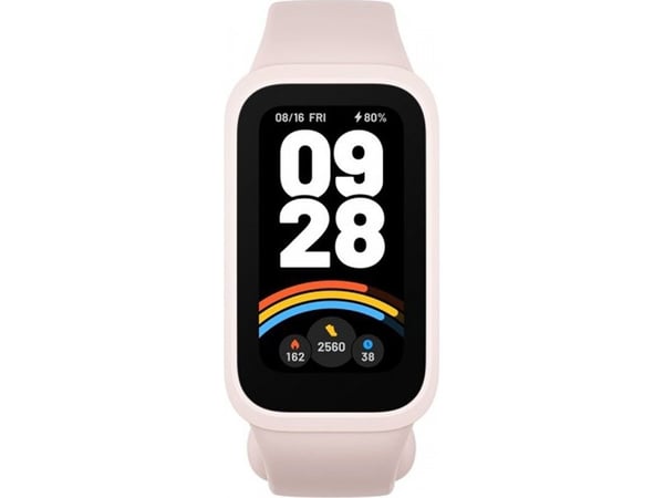 Xiaomi Smart Band 9 Active - Aktivitetssporer med stropp - TPU - håndleddstørrelse: 135-215 mm - display 1.47" - Bluetooth - 16.5 g - rosa
