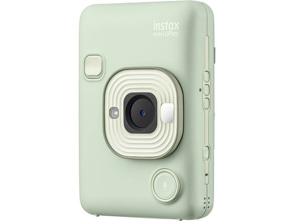 Fujifilm Instax Mini LiPlay - Digitalkamera - kompakt med øyeblikkelig bildeskriver - Bluetooth - matcha-grønn