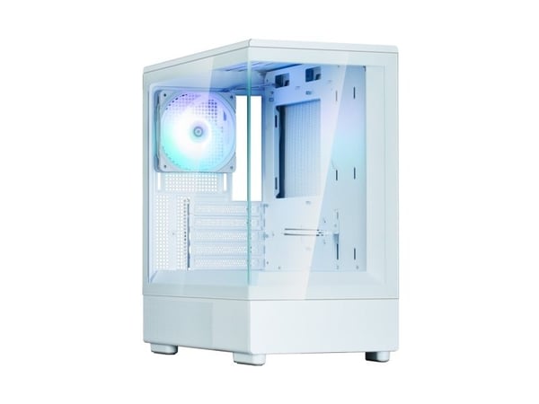 Zalman P10 MicroATX Mini Tower -kotelo Valkoinen
