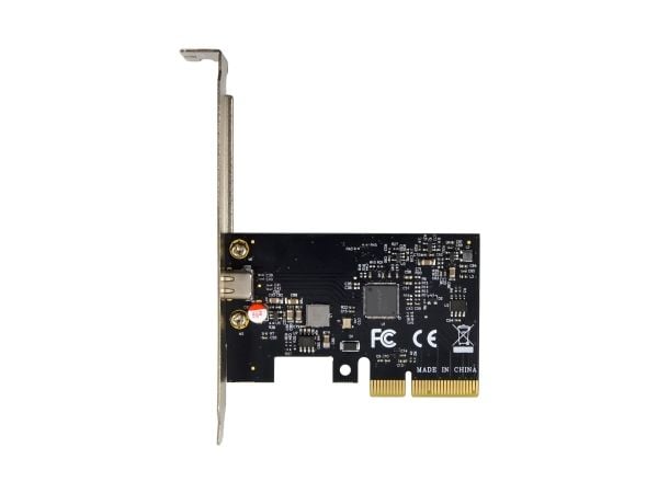 Conceptronic - USB-adapter - PCIe 3.0 x4 lav profil - USB-C 3.2 Gen 2x2 x 1 - svart