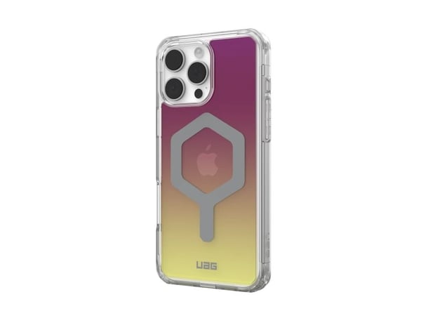 Urban Armor Gear Plyo, Etui, Apple, iPhone 16 Pro Max, 17,5 cm (6.9"), Fiolett, Gult