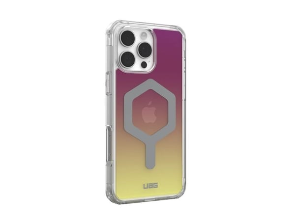 Urban Armor Gear Plyo, Etui, Apple, iPhone 16 Pro Max, 17,5 cm (6.9"), Fiolett, Gult