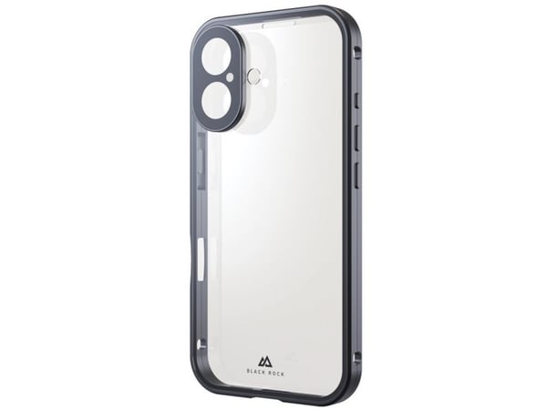 Black Rock 228084, Etui, Apple, iPhone 16, 15,5 cm (6.1"), Svart