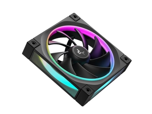 DeepCool FL12, Ventilator, 12 cm, Sort