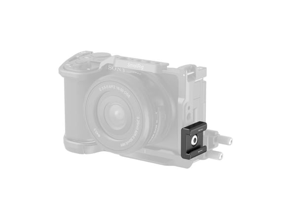 SmallRig 5033, Cold shoe-montering, Sort, Aluminium, Silikon, 1/4-20", China, 25 mm