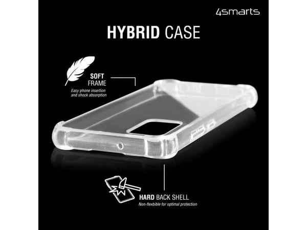 4smarts 541338, Suojus, Samsung, Galaxy A56 5G, 17 cm (6.7"), Läpinäkyvä