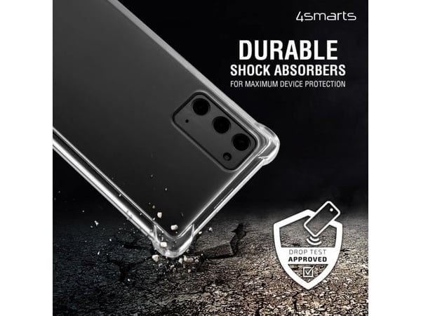 4smarts 541338, Suojus, Samsung, Galaxy A56 5G, 17 cm (6.7"), Läpinäkyvä