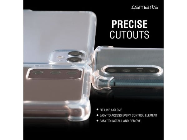 4smarts 541338, Suojus, Samsung, Galaxy A56 5G, 17 cm (6.7"), Läpinäkyvä