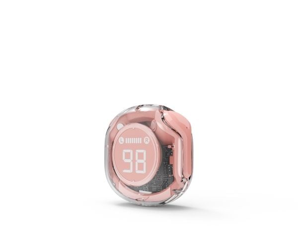 Gembird TWST-01 - True wireless-hodetelefoner med mikrofon - i øret - Bluetooth - rosa