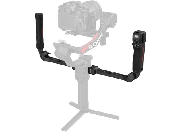 SmallRig 4327, Handtag, Svart, Röd, Gjuten aluminium, Plast, 2 styck, DJI, 1/4"-20