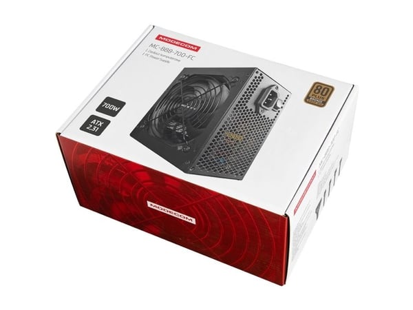 MODECOM MC-B88-700FC TIETOKONEEN VIRTALÄHDE 80+ PRONSSI 230V EU