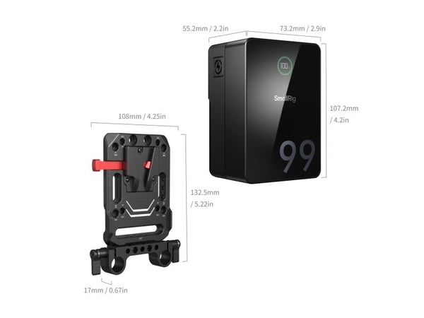 SmallRig 5047, 6800 mAh, 14,54 V