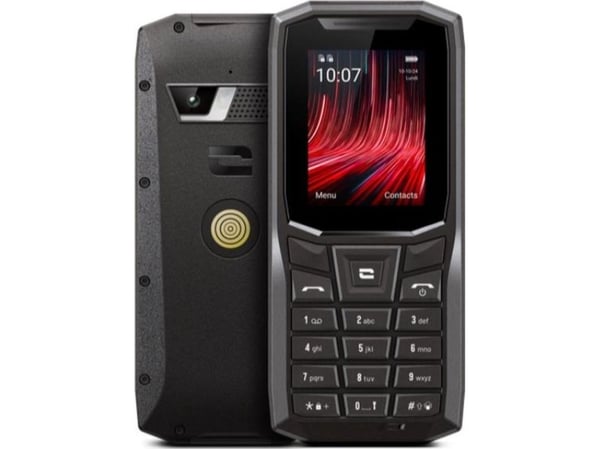 Crosscall Core-S5, Perusmalli, Kaksois-SIM, 6,1 cm (2.4"), 2 MP, 1800 mAh, musta
